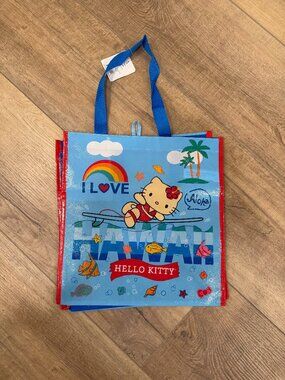 ABC x SANRIO Hawaii Surfing Hello Kitty Reusable Tote